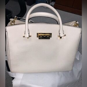 Zac Posen leather shoulder bag